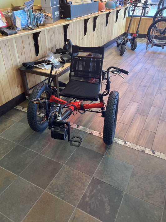 Fat Tad Sun Seeker Electric Trike is the Ultimate All Around Recumbent Trike