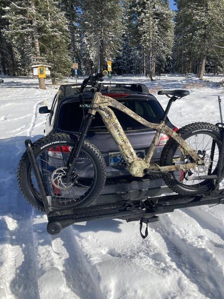 QuietKat First Snow Ride
