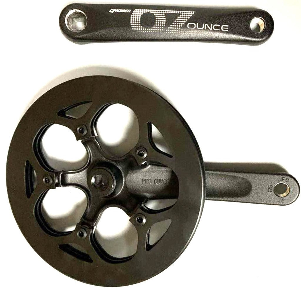 Crankset Prowheel Ounce 48 tooth, 170 mm crankarms, square hole