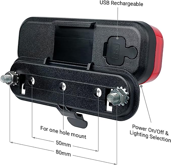 BikeSpark Auto-Sensing Rear Light