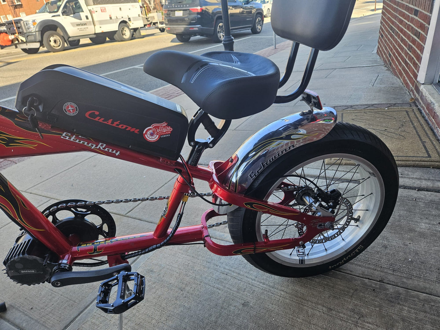 Shwinn Stingray custom built Orange County Chopper edition