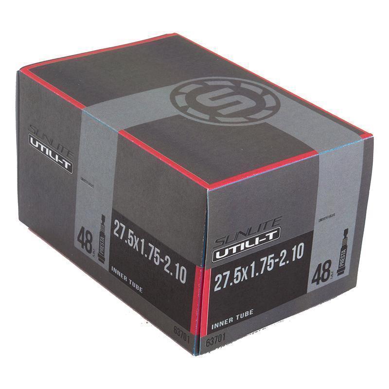 Sunlite Utili-T Standard 27.5x1.75-2.10 48mm Presta Valve Tubes-Voltaire Cycles