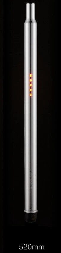LightSKIN LED Brompton bicycle seatpost with tail light