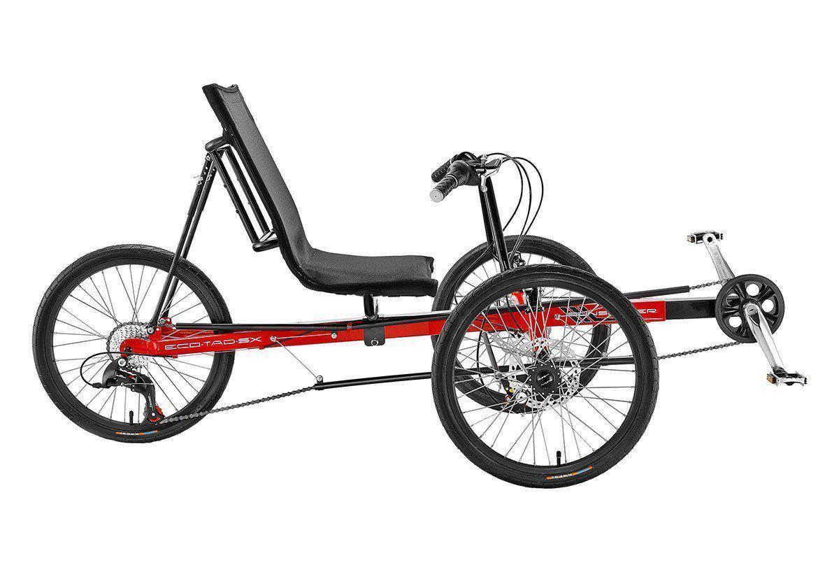 Sun Seeker Eco-Tad SX Tadpole Recumbent Trike-Voltaire Cycles
