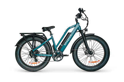 #Magnum_Nomad_750W #Electric Bicycle #Blue-White #Magnum_Nomad #Magnum #Voltaire_Cycles_Verona