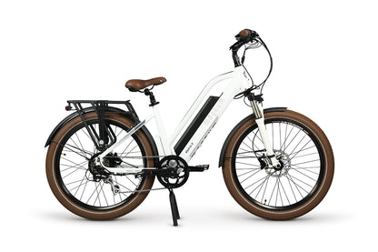 #Magnum_MetroX #Electric Bicycle #White #Magnum #Voltaire_Cycles_Verona