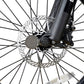 Slinker Chu mana folding Ebike gray Voltaire Cycles Verona front wheel
