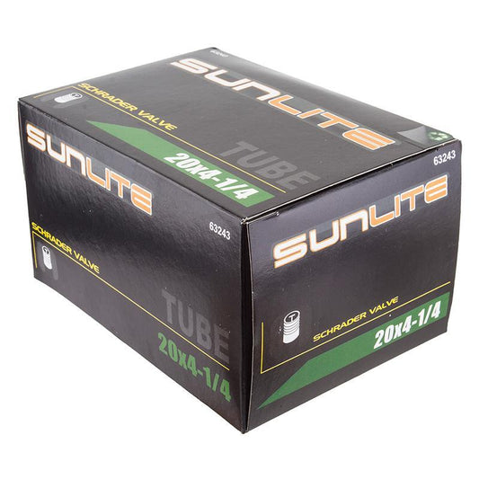 Sunlite Fat Bicycle Tube 20x4.25 Schrader Valve-Voltaire Cycles