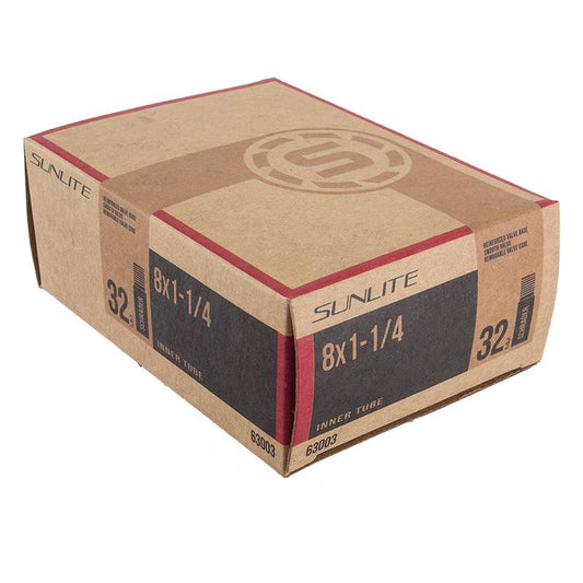 Sunlite Bicycle Tube for Scooter Moped Wheel - 8 x 1.25-Voltaire Cycles