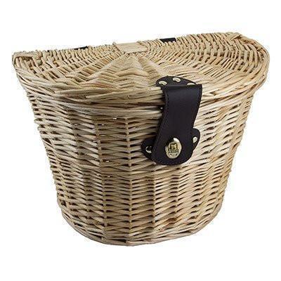 Sunlite Willow Classic Basket with Straps-Voltaire Cycles